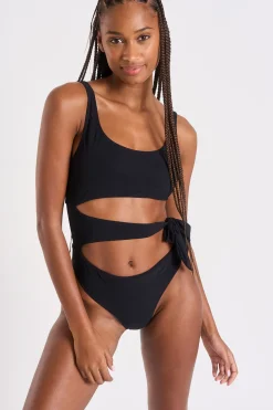 MAILLOT 1 PIECE TREASURE BLACK-Banana Moon Best