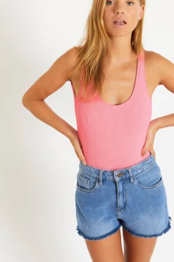 MAILLOT 1 PIECE BELMAR SCRUNCHY-Banana Moon Clearance