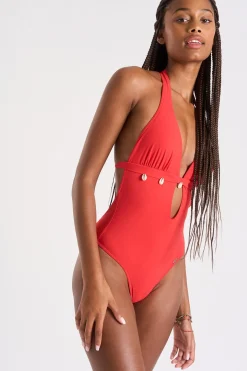 MAILLOT 1 PIECE SHELLINA SPRING-Banana Moon Sale