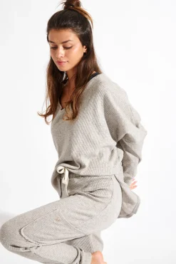 PANTALON HOWARD PEBBLE-Banana Moon Outlet