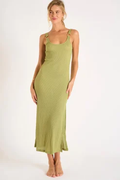 ROBE BEACHWEAR AMIVA GOLDENRIB-Banana Moon Sale