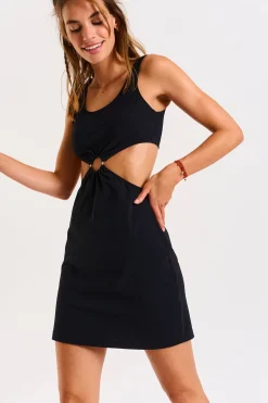 Robe de plage DALVA BLACK-Banana Moon Sale