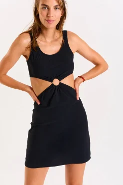 Robe de plage DALVA BLACK-Banana Moon Sale