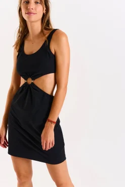 Robe de plage DALVA BLACK-Banana Moon Sale