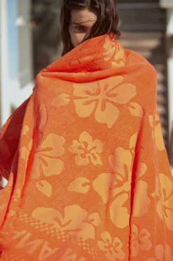 SERVIETTE PLAGE CHERYLL PETALS-Banana Moon Fashion