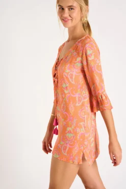 TUNIQUE BEACHWEAR HOALA ALAKURIVOIL-Banana Moon New