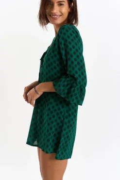 TUNIQUE BEACHWEAR HOALA TALANGAVOIL-Banana Moon Clearance